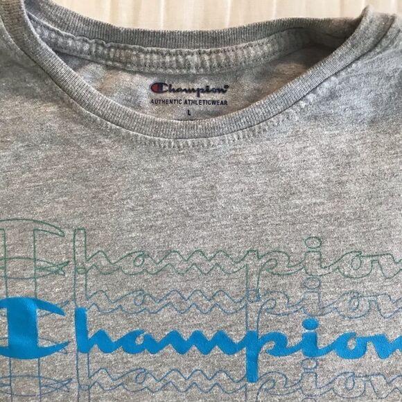 Champions boys T-shirt size L - Picture 2 of 2
